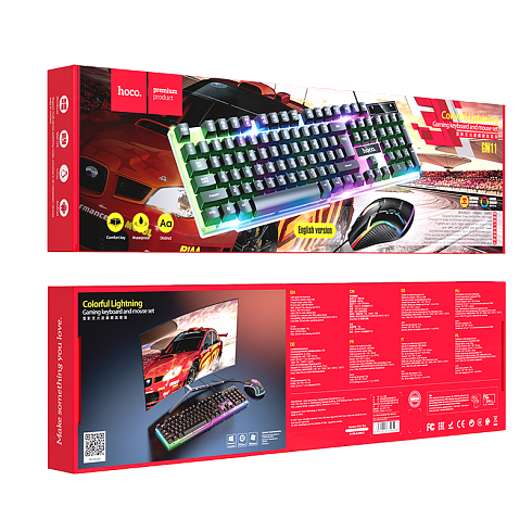 Игровая клавиатура и мышь HOCO "GM11"