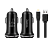 Автомобильное зарядное устройство USB HOCO "Z1", с кабелем Lightning