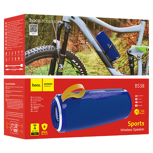 Беспроводная портативная колонка HOCO "BS38"