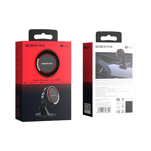Держатель BOROFONE "BH13" магнитный в авто на приборную панель