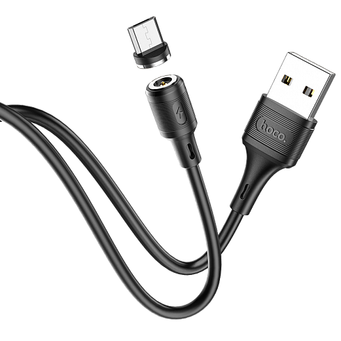 USB дата кабель Micro USB HOCO "X52" 1м., 2.4A, магнитный