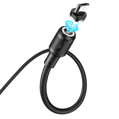 USB дата кабель Micro USB HOCO "X52" 1м., 2.4A, магнитный