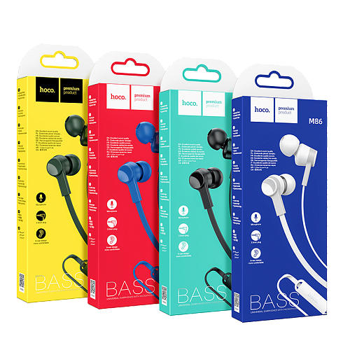 Стереогарнитура проводная HOCO "M86"
