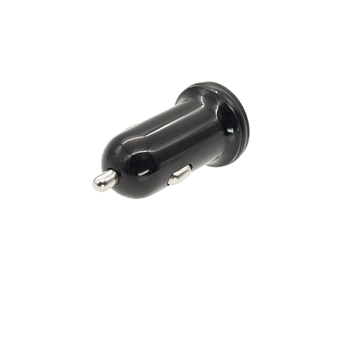 Автомобильное зарядное устройство USB EXPERTS CH-310, черное, 2.4A, 2xUSB
