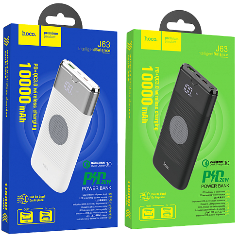 Внешний аккумулятор HOCO "J63 Velocity", 10 000 mAh