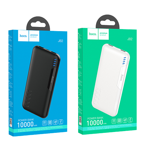 Внешний аккумулятор HOCO "J82 Easylink", 10 000 mAh,