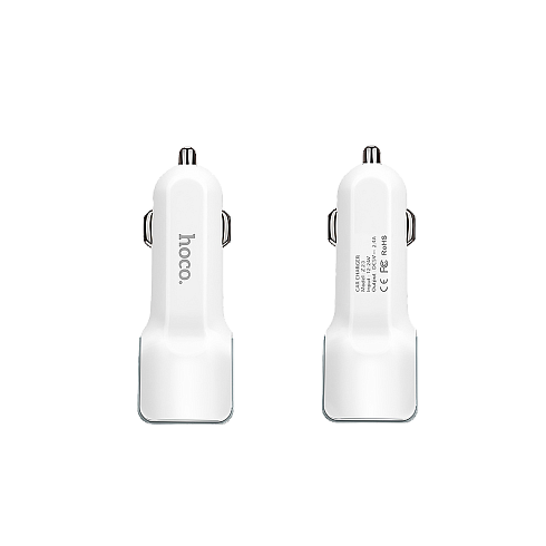 Автомобильное зарядное устройство USB HOCO "Z23", с кабелем Micro