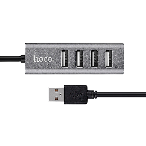 USB хаб HOCO “HB1” Type-C на 4 USB 2.0 порта