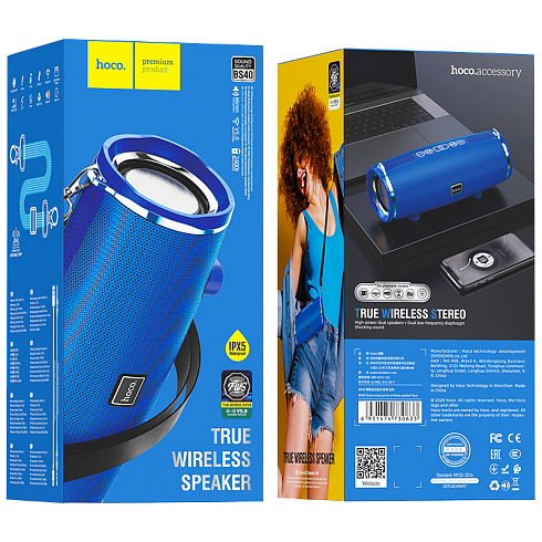 Беспроводная портативная колонка HOCO "BS40"