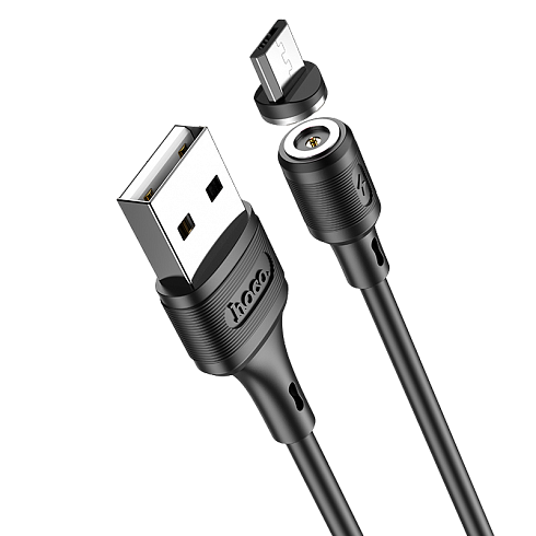 USB дата кабель Micro USB HOCO "X52" 1м., 2.4A, магнитный