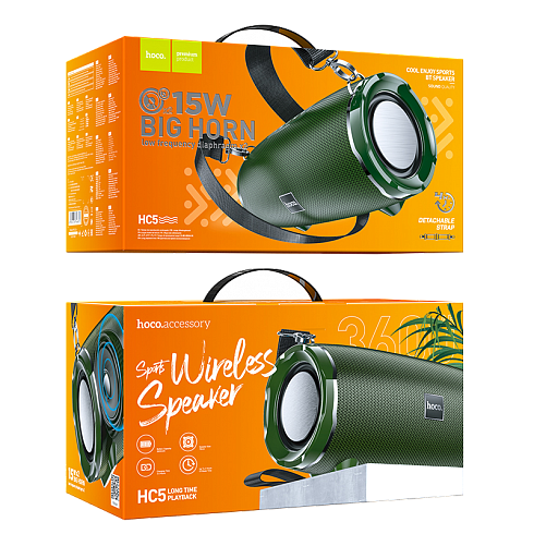 Беспроводная портативная колонка HOCO "HC5"