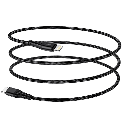 USB дата кабель Lightning - Type C BOROFONE "BU27"
