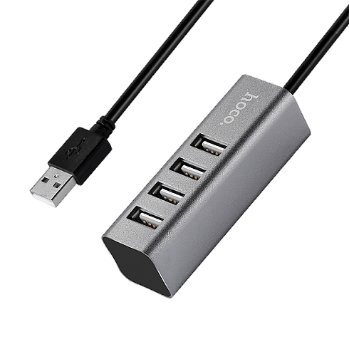 USB хаб HOCO “HB1” Type-C на 4 USB 2.0 порта