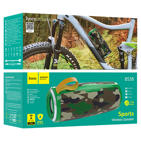 Беспроводная портативная колонка HOCO "BS38"