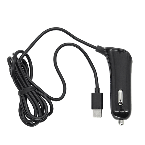 Автомобильное зарядное устройство USB EXPERTS CH-220, черное, 2.4A, 1xUSB - Micro USB